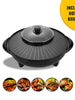 SEZGoods 2-in-1 Chinese Hotpot & Korean BBQ - Including Hotpot Herbs - Party Pan - Stainless Steel