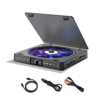SezGoods DVD Speler Met HDMI - Universeel - Zwart - Draagbare Dvd Speler - Externe Dvd Speler Voor Laptop