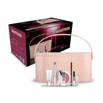 Beautycase Met LED Spiegel- Roze - Make Up Organizer - Make Up Koffer Meisjes - Make Up Koffer Kinderen - Make Up Set Voor Meisjes - Reisformaat