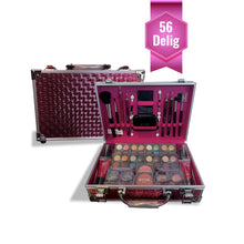 Luxuriöser Make-up-Koffer 56-teilig – Rosa – Make-up-Koffer mit Inhalt – Make-up-Koffer Mädchen – Make-up-Koffer Kinder – Make-up-Set für Mädchen