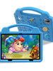 Sez Goods Children's Tablet - 64GB - 10 Inch - Incl Case, Screen Protector, Earplugs - Kids Tablet - Android 12.0 - Children's tablet from 3 years - Blue