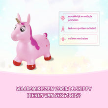 SEZGoods Skippy Dier Unicorn - Roze - Inclusief Pomp - Vanaf 18 Maanden