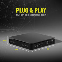 SezGoods DVD-Player mit HDMI – Universal – Schwarz – Tragbarer DVD-Player – Externer DVD-Player für Laptop