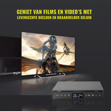 SezGoods DVD-Player mit HDMI – Universal – Schwarz – Tragbarer DVD-Player – Externer DVD-Player für Laptop