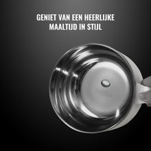 SEZGoods Ramen Bowl - Inclusief Bestek - Deksel Met Telefoonhouder - Wit - Noodle kom - Noodle Bowl - Mini Pan