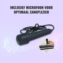 SEZGoods Elektrische Piano - 61 Toetsen - Piano Keyboard - Digitale Piano - Keyboard Piano - Kinder Keyboard