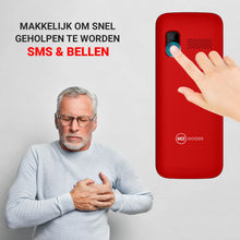 Senioren Telefoon Grote Toetsen - Senioren Mobiele Telefoon 3G - Senioren GSM - Simlock Vrij
