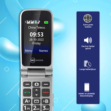 Seniorenhandy 4G – Seniorentelefon mit großen Tasten – Schwarz – Senioren-GSM