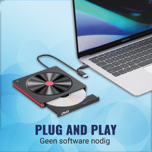 SezGoods CD Speler Voor Laptop - Blu-ray Compabiliteit - Universeel - Plug & Play - Zwart