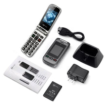 Senioren Mobiele Telefoon 4G - Senioren Telefoon Grote Toetsen - Zwart - Senioren GSM