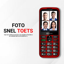 Senioren Telefoon Grote Toetsen - Senioren Mobiele Telefoon 3G - Senioren GSM - Simlock Vrij