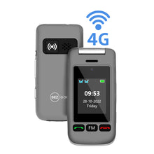 Seniorenhandy 4G – Seniorentelefon mit großen Tasten – Schwarz – Senioren-GSM