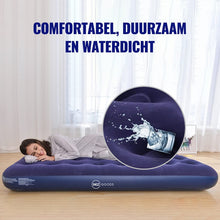 Airbed with Built-in Pump - 188*99*28CM - Airbed 1 Person - Self-inflating airbed