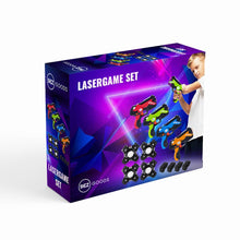 Complete Lasergame Set Voor Kinderen - 4 Personen - Inclusief Vest - Lasergame pistolen - Speelgoed Pistool