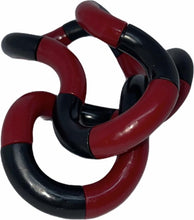 Anti-Stress-Spielzeug – Schwarz/Rot – Twister – Zappelspielzeug – Autismus – Hochsensibel – Für Jung und Alt – Schön als Geschenk