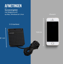 STOBE® eID Kaartlezer België - Kaartlezer Identiteitskaart België - Identiteitskaartlezer & Smart Card Reader