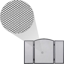 Superluxe-Bildschirm für Kamin – Kaminbildschirm – Funkenschutz – Stahl 