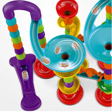 Marble Run Pipeline Toys Set - 93 Pieces - Marble Rush - Marble Track - Marble Race Track - Marble Race - Marbles - Nice as a Gift 