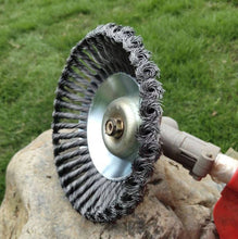Universal Wire Brush Brushcutter - 20CM - Max. Speed ​​10,000 p/m - Weed brush for brush cutter - Weed remover - Joint brush 