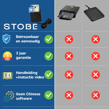 STOBE® eID Kaartlezer België - Kaartlezer Identiteitskaart België - Identiteitskaartlezer & Smart Card Reader