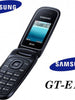 Samsung E1272 – Dunkelblau – Inklusive kostenloser SIM-Karte – Klapptelefon ohne SIM-Karte – Prepaid-Telefon mit SIM-Karte 