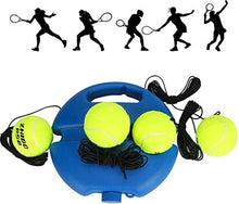 Multifunctionele Tennispaal met Elastiek - Tennis Trainer - Swingball - Tennistrainer