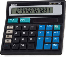 Multifunctionele Rekenmachine Groot - 13x12.5x1.5 - Groot Display - 12-cijferige - Calculator Groot - Bureaurekenmachine - School, Thuis en Kantoor