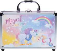 Unicorn Make-up Suitcase 42 Pieces - Make Up Suitcase With Contents - Make Up Suitcase Girls - Make Up Suitcase Children 