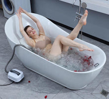 Sprudelbadematte – 6 Intensitätsstufen – Whirlpool-Matte – Badezubehör – Massagematte – Sprudelbadematte für die Badewanne – Sprudelmatte 