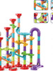 Marble Run Pipeline Toys Set - 113 Pieces - Including 30 Marbles - Marble Rush - Marble Track - Nice as a Gift 