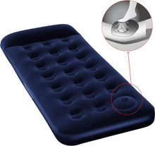 Airbed with built-in foot pump - Airbed with built-in pump - 3 in 1 Airbed - Airbed 1 Person - Sleeping bag 