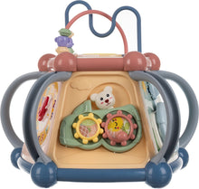 Educatieve Activiteiten Kubus - Speelkubus - Kralenspiraal - Ontwikkeling Kind en Peuter - Leerzaam - Vormenstoof - Activity Center Baby - Baby Cadeau