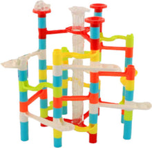 Marble Run Pipeline Toys Set - 88 Pieces - Marble Rush - Marble Track - Marble Race Track - Marble Race - Marbles - Nice as a Gift 