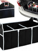 Kofferbak Opbergbox - 3 Vakken - Opvouwbaar - Kofferbak Organizer - Kofferbak Tas - Kofferbaktas - Kofferbak Organizer Auto - Stayhold