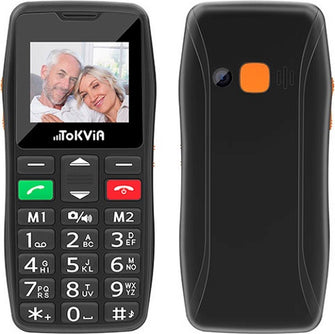 Senioren Telefoon Grote Toetsen - Senioren GSM - SOS knop - Prepaid Telefoon Met Simkaart