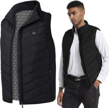 Electric Bodywarmer with Powerbank - Large - up to 45 °C - Thermo Clothing - Heated vest - Electric clothing - Thermo vest - Heated Vest - Heated Clothing 