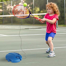 Multifunctionele Tennispaal met Elastiek - Tennis Trainer - Swingball - Tennistrainer
