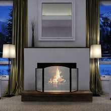 Superluxe Scherm voor openhaard - Haardscherm - Vonkenscherm - Staal