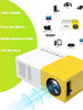 Universal J9 Mini Beamer - 1280×800 - USB - HDMI - 1000 Lumen - Mini Beamer Smartphone - Mini Projector Smartphone 