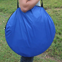 Universele Douchetent - Blauw - 110x110x190(lxbxh) - Schuurtent Camping - Omkleedtent - Waterbestendig - Opvouwbaar - Incl. Opbergtas