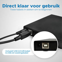 Universele CD Speler Voor Laptop - CD Speler Draagbare - CD Speler Met USB - CD-Spelercomponent - Externe CD Speler - Externe DVD Speler Voor Laptop