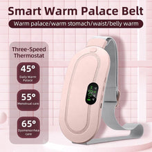 Luxe Menstruatie Warmteband - Massagekussen - 3 Warmtestanden - Triltechnologie - Menstruatieband - Roze