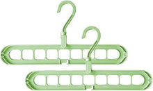 2 Stuks - Kast Organizer - Multifunctioneel - 9 Gaten - Kast Organizer Kleding - Kast Organizers - Kledinghangers - Kledinghaak