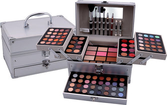 Professional Make-up Suitcase 132 Pieces - Make Up Suitcase With Contents - Make Up Suitcase Girls - Make Up Suitcase Children 