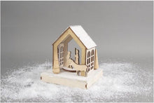 Miniature Construction Kit Adults - Including Turntable - 18.5x18.5x21 - Construction Kits Adults - Miniature House Construction Kit - Miniature DIY 
