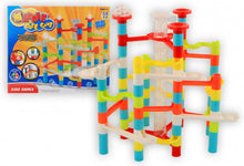 Marble Run Pipeline Toys Set - 88 Pieces - Marble Rush - Marble Track - Marble Race Track - Marble Race - Marbles - Nice as a Gift 