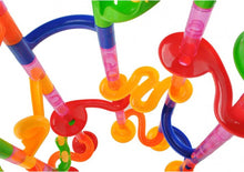 Marble Run Pipeline Toys Set - 105 Pieces - Marble Rush - Marble Track - Marble Race Track - Marble Race - Marbles - Nice as a Gift 