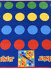 Twister - XXL - Spielteppich - Twister-Spiel - Geschicklichkeitsspiel für Kinder und Erwachsene - Familienspiel