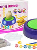 Pottenbakkersschijf - Complete Set - Draaischijf - Pottenbakken Kinderen - Boetseerschijf - Polymeer Klei - Boetseerklei - Polymer clay - Afbak klei