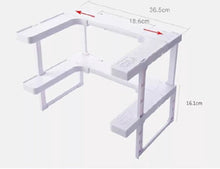 Multifunktionales Gewürzregal – Hängendes Gewürzregal – Stehendes Gewürzregal – Gewürzregal-Schublade – Gewürzregale – Gewürzregal 